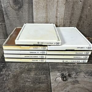 (9) Genuine COKIN P-Series SPOT Filter Lot with Cases